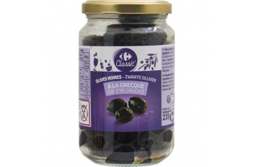 Olives Noires Entières à La Grecque Carrefour
