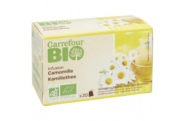 Infusion Camomille Bio Carrefour