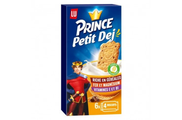 Biscuits Céréales Pépites Chocolat Lait Pocket Petit Déj Prince