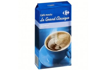 Café Moulu Décafeiné Le Grand Classique Carrefour