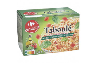 Taboulé Menthe et Huile d'Olive Carrefour