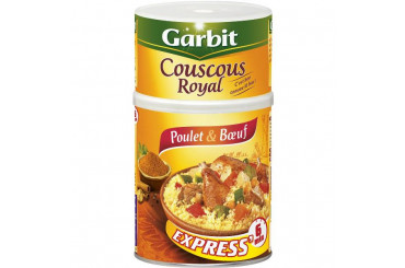 Couscous Royal Poulet et Boeuf Express Garbit
