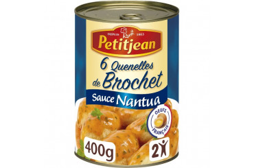 Quenelles de Brochet Sauce Nantua Petit Jean