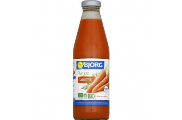 Pur Jus de Carotte Bio Sans Sucre Ajouté Bjorg