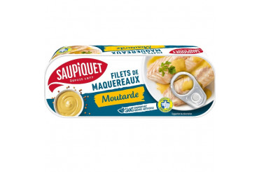 Filets de Maquereaux Sauce Moutarde Saupiquet