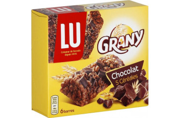 Barres 5 Céréales au Chocolat Pocket Grany
