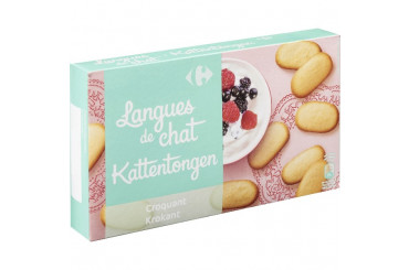 Langues de Chat Carrefour