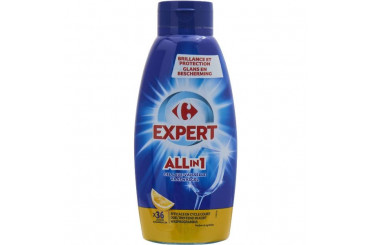 Gel Lave-Vaisselle Brillance et Protection Citron Tout en 1 Carrefour