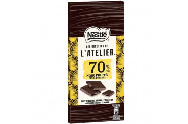 Chocolat Noir Fruité L'Atelier 70% Nestlé