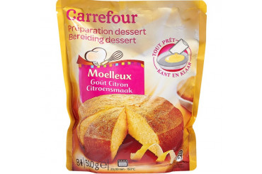 Préparation pour Gâteau Moelleux Citron Carrefour 
