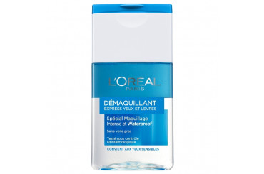Démaquillant Express Yeux et Lèvres Wtaerproof L'Oréal Paris 