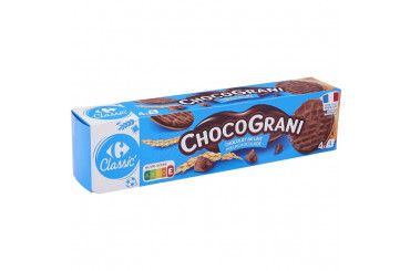 Sablés Nappés au Chocolat au Lait Pocket ChocoGrani Carrefour