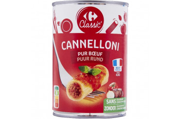 Cannelloni Pur Boeuf Carrefour