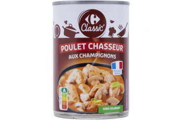 Poulet Chasseur aux Champignons Carrefour