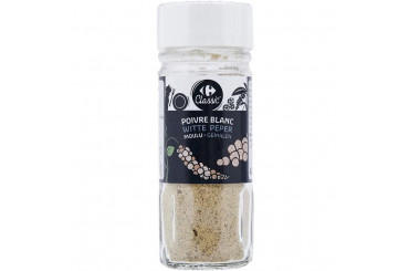 Poivre Blanc Moulu Carrefour