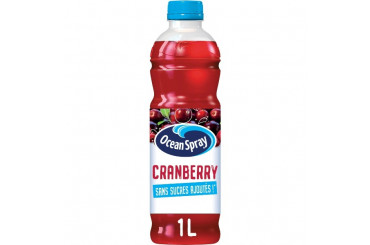 Jus de Cranberry Light & Sans Sucres Ajoutés Ocean Spray