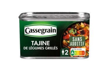 Tajine de Légumes Grillés Coriandre et Raisins Secs Cassegrain