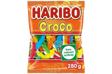 Bonbons Gélifiés Aromatisés Croco Haribo