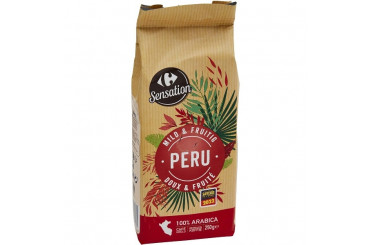 Café Moulu Pur Arabica Pérou Filtre Carrefour