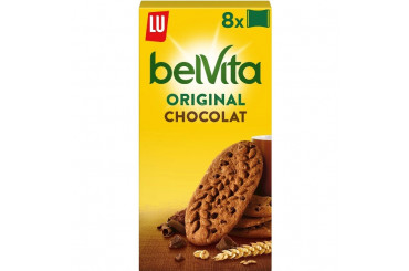 Biscuits Petit Déjeuner Céréales Chocolat Pocket Belvita Lu