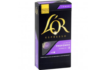 Capsules Café Espresso Lungo Profondo No08 L'Or