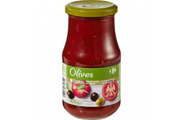 Sauce aux Olives Carrefour
