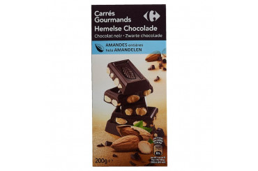 Chocolat Noir et Amandes Entières Carrefour