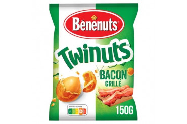 Biscuits Apéritifs Twinuts Bacon Bénénuts