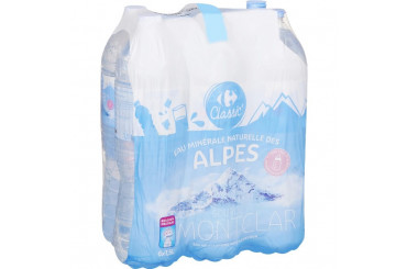 Eau Minérale Naturelle des Alpes Montclar Carrefour