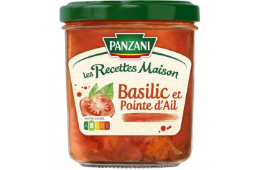 Sauce Tomates au Basilic et Pointe d'Ail Panzani