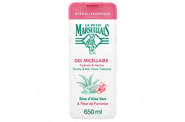 Crème de Douche Aloe Vera Fleur de Pommier Sans Savon Le Petit Marseillais