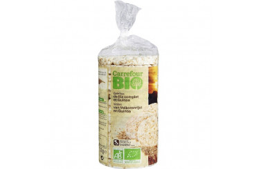 Galettes de Riz Complet et Quinoa Bio Carrefour