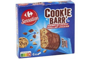 Barres Chocolatées Cookie Pocket Carrefour