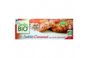 Sablés Caramel au Sel de Guérande Bio Pocket Jardin Bio