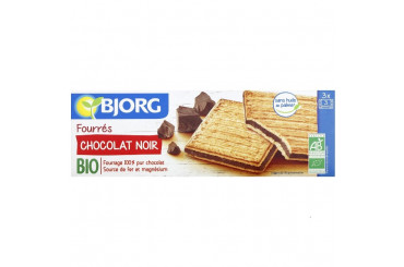 Biscuits Fourrés au Chocolat Noir Bio Pocket Bjorg