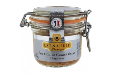 Foie Gras de Canard Entier à l'Ancienne Larnaudie Prestige