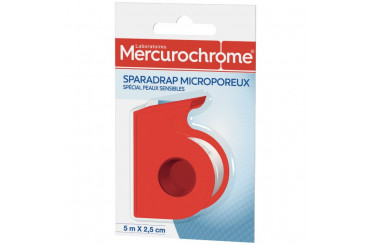 Sparadrap Microporeux Peaux Sensibles Mercurochrome