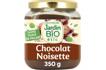Pâte à Tartiner Chocolat Noisettes Bio Jardin Bio