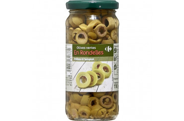 Olives Vertes en Rondelles Carrefour