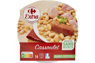 Cassoulet Saucisses Pur Porc Carrefour