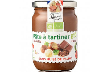 Pâte à Tartiner Chocolat Noisettes Bio Lucien Georgelin