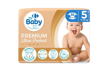 Couches Taille 5 11-25kgs Premium Carrefour Baby