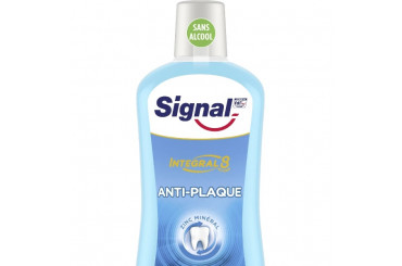 Bain de Bouche Sans Alcool Anti-Plaque Integral 8 Signal