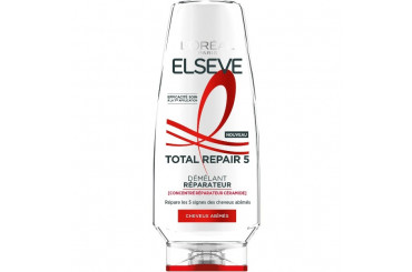 Après-Shampoing Démêlant Réparateur Cheveux Abîmés Total Repair 5 Elsève