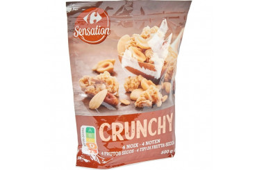 Muesli Croustillant de Céréales aux 4 Noix Crunchy Carrefour