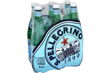 Eau Minérale Naturelle Gazeuse San Pellegrino