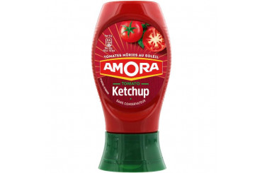 Ketchup Tomate Flacon Souple Amora
