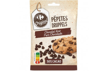 Pépites de Chocolat Noir Carrefour