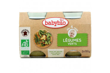 Légumes Verts Bio Dès 4 Mois BabyBio