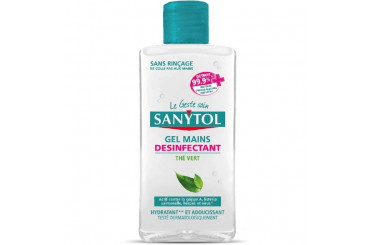Gel Mains Désinfectant au Thé Vert Pocket Sanytol